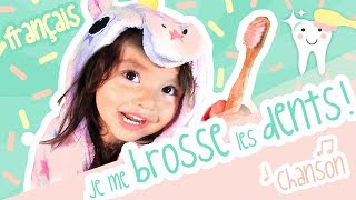 JE ME BROSSE LES DENTS🤪💦👅👄 le clip qui t'aide à bien te laver les dents🎧🎵🎶 chanson[éducalol]