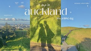 travel vlog | 4 days in auckland 🏔️ | hiking mount eden, visiting skytower, exploring the museum