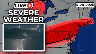 Tracking Severe Storms in the Mid-Atlantic, As It Happened Live on May 20, 2026