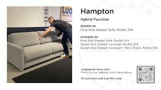 Hampton Sleeper - Hybrid Function