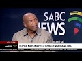 Mahumapelo on disbandment of ANC North West PEC and VBS