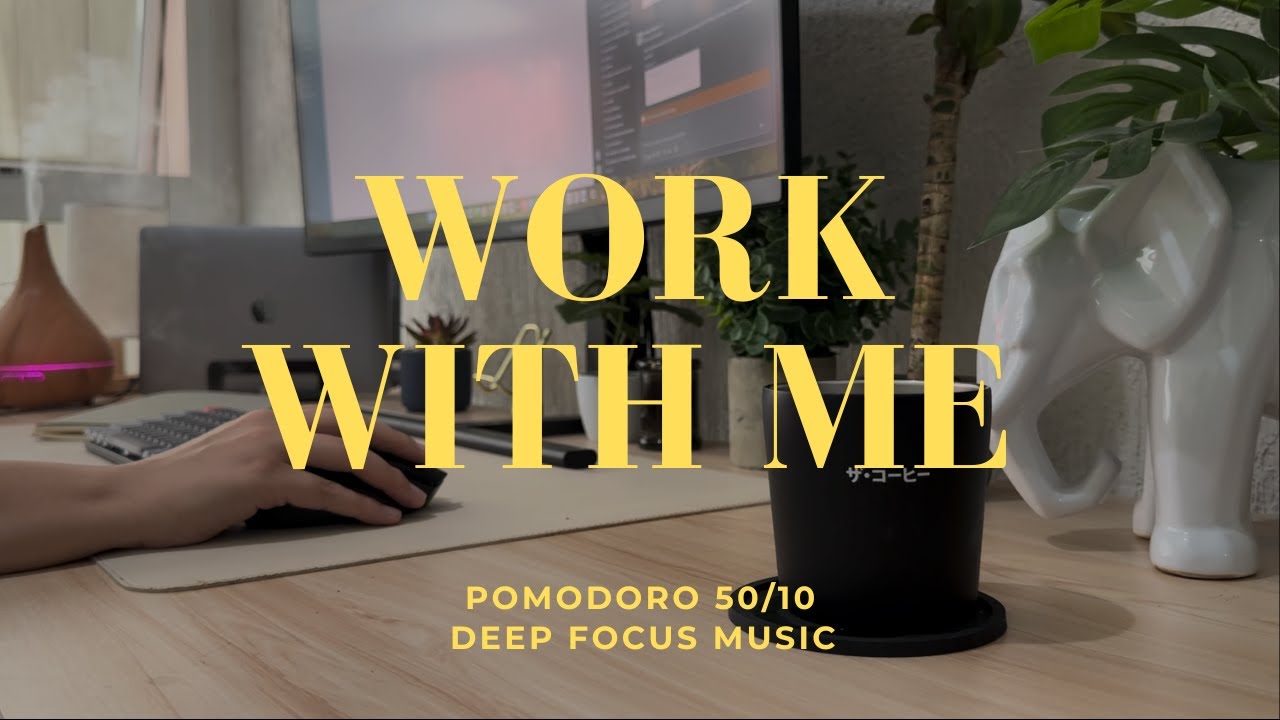2h Study With Me Deep Focus Music Pomodoro 50 10 Mexico City