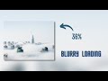 Amazing Blurry Loading Animation For Your Landing Page Using HTML , CSS & JS