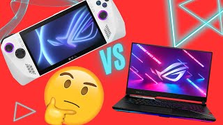 ASUS ROG ALLY VS LAPTOP GAMER...