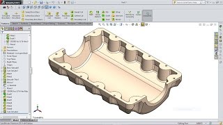 SolidWorks Tutorial Engine Oil Pan