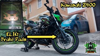 How to change Brake Pads for Kawasaki Z400