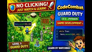 Python for Kids | Guard Duty Step-by-Step Coding Tutorial (Beginner Friendly)