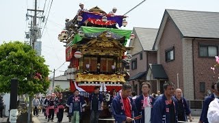 知立まつり2014 山町から神社へ