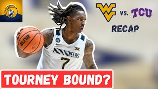 WVU Basketball Makes MASSIVE Statement Against TCU!