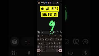 Snapchat New Feature Make Your Text Huge Or Tiny Snapchat Snapchatnewupdate