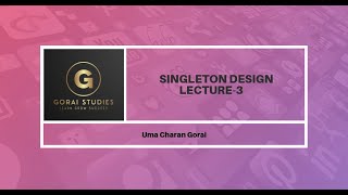 Singleton Design Pattern | Design Pattern in Java | Eager Initialization | Enum Singleton