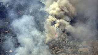 Μεγάλη πυρκαγιά στα περίχωρα της Ρώμης - «Φλέγονται» Αλβανία και Βόρεια Μακεδονία