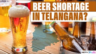 Beer Crisis In Telangana? UBL Suspends Supply To Telangana Govt Over Unpaid Dues \u0026 Base Price Freeze