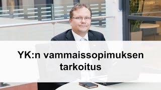 YK:n vammaissopimuksen tarkoitus