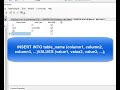 Insert, Update and Delete Statements in SQL Server