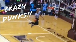 Basketball Referee Dunk Compilation!!  ''Crazy Dunks''