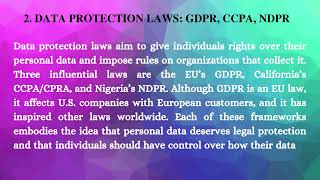 Data Privacy and Digital Rights: Protecting Privacy through Law Surveillance and Consent