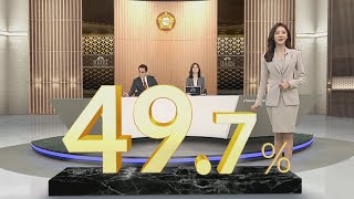 [이 시각 투표율] 오후 1시 현재 49.7% / 연합뉴스TV (YonhapnewsTV)