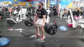 Dead Lift 585 lbs Locked out