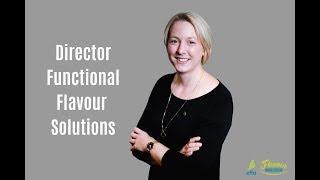 EFFA Flavour Ambassadors: Director Functional Flavour Solutions - Katharina Reichelt