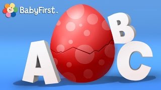 ABC Surprise Eggs | Opening Surprise Eggs & learning the ABC | ABC Magic eggs song | BabyFirst