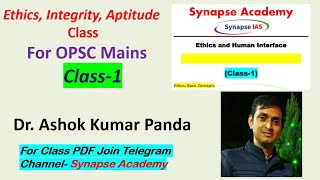 Ethics Class-1 @Synapse_IAS Contact-9668714858