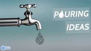 Pouring Ideas - Prezi Template