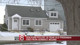 Police: 15-year-old dead from gunshot wound in Guilford