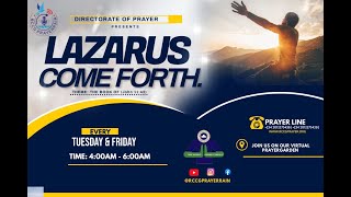 LAZARUS COME FORTH || PRAYERRAIN LIVE || 11th Feb, 2025