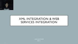 XML INTEGRATION & WEB SERVICES INTEGRATION