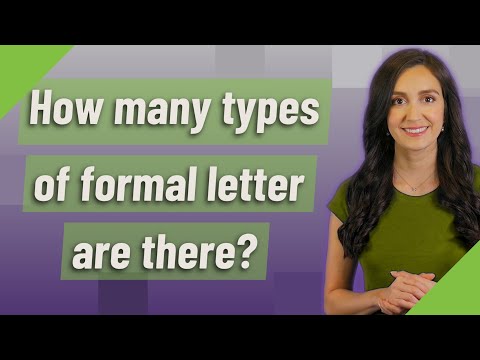 How many types of Latter are there?
