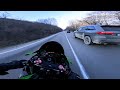 Kawasaki ninja zx10r ride through the villages exhaust sound #zx10r