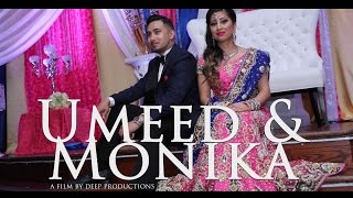 Monika \u0026 Umeed Wedding Reception Highlights | Deep Productions