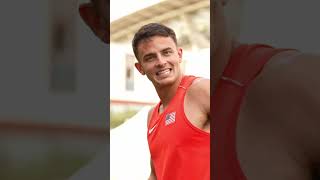 2x Olympian and NFL Receiver Devon Allen’s  #110mhurdles pre-race energy is so iconic