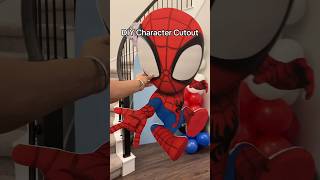 DIY Character Cutouts #partydecor #diybirthdaydecor #cutouts