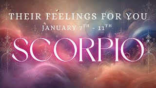 SCORPIO tarot ♏️ Someone Wants You To Love Them Scorpio January 2026 7th - 11th