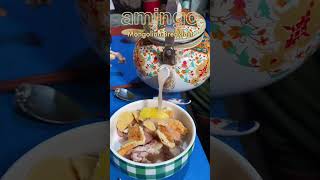 Inner Mongol culture - Mongolian breakfast vlog 15 #shorts - amingo