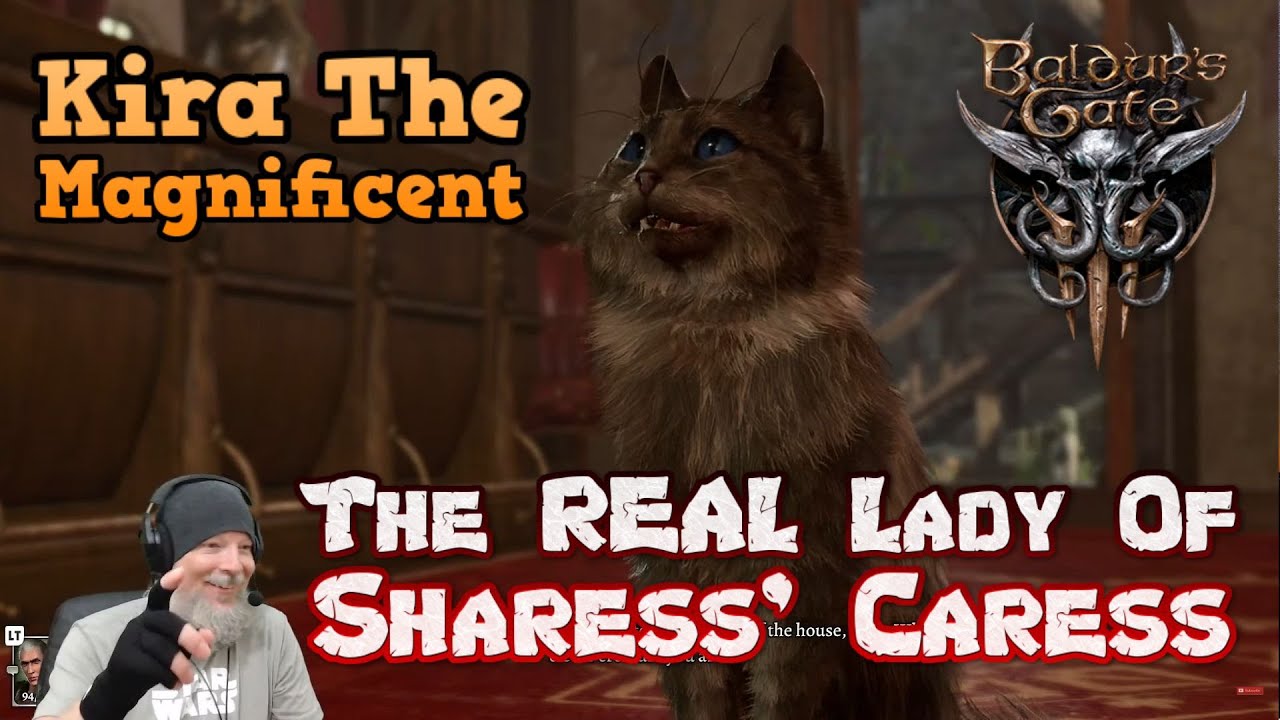 Kira The Cat In Sharess' Caress In Baldur's Gate 3 - YouTube