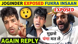 Thara Bhai Joginder Again Reply to Fukra Insaan 🤬| Fukra Insaan EXPOSED 🤯| Joginder vs Fukra Insaan