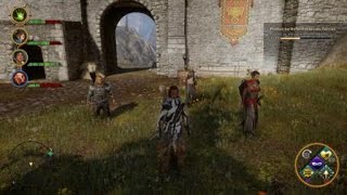 Dragon Age™: Inquisition - Varric talks to Cassandra about her recruiting Cullen