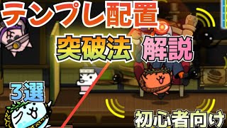 【にゃんこ大泥棒】テンプレ配置の突破法解説！（初心者向け）