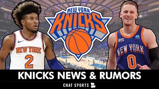 NY Knicks News on Miles McBride, Donte DiVincenzo, Jalen Brunson, Josh Hart