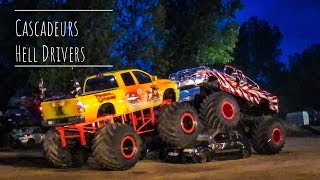 Cascadeurs - Hell drivers Monstertruck Show St. Hilaire de Riez France