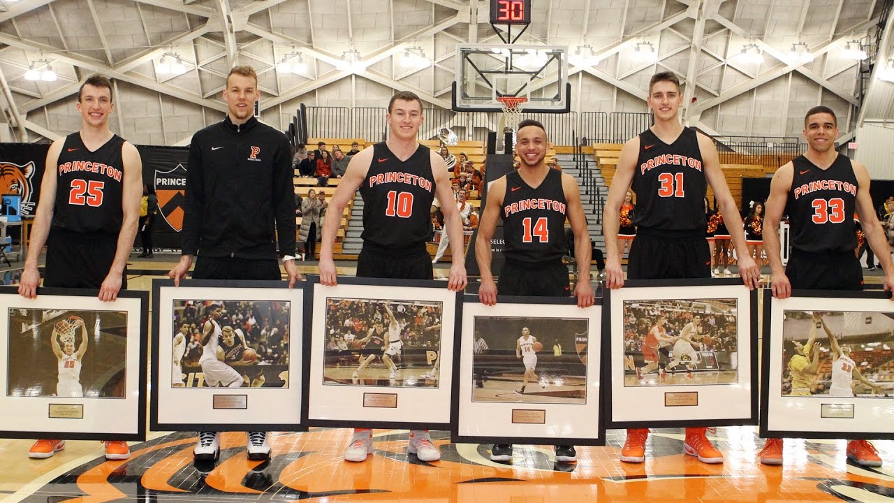 Princeton Men's Basketball Senior Night 2017 - YouTube