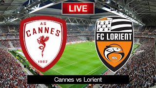 Cannes vs Lorient | Coupe de France Live Match Today