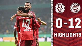 12 goals by Choupo-Moting, Musiala &. Co. | Highlights Bremer SV vs. FC Bayern 0-12 | DFB-Pokal