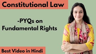 PYQs on Fundamental Rights- Constitution.  UGC NET \u0026 JRF June2025.