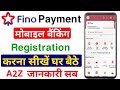 fino pay register | fino pay kaise use karen | fino payment bank mobile banking kaise kare