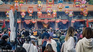 大叔初三遊黃大仙祠2023｜4K Video｜Hong Kong Wong Tai Sin Temple 2023 at Lunar New Year