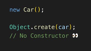 Difference between Object.create and new keyword | Javascript Interview Questions